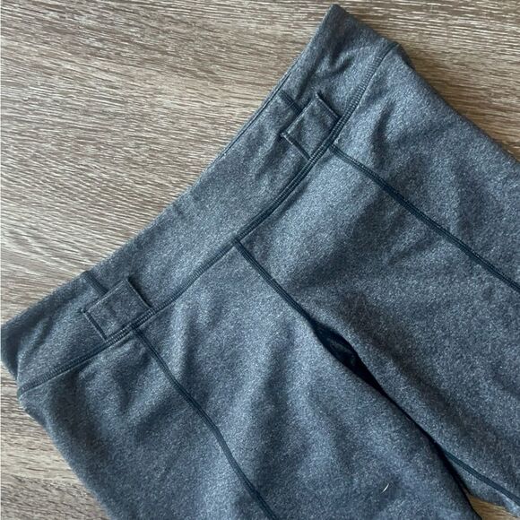 Lululemon Belt It Out Leggings Women Space Gray‎ Athleisure Rare High Rise 8 - Picture 3 of 10